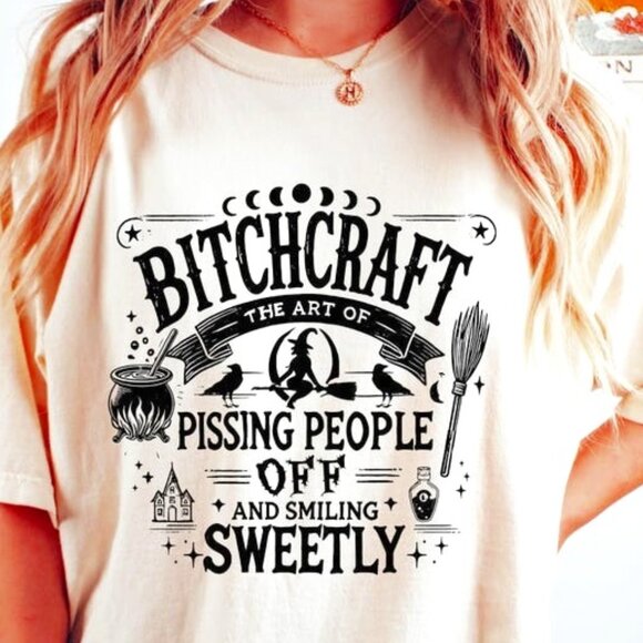 Tops - Graphics Witchy Vibes Shirts, Gifts For Halloween Lovers